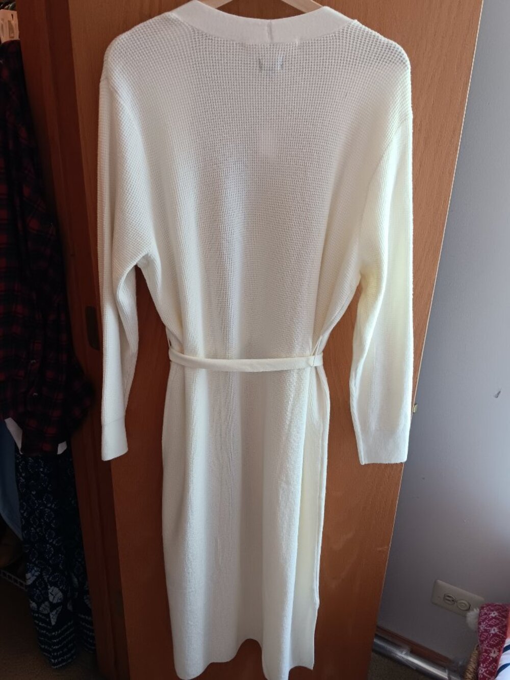 Gap CashSoft Cream Robe - Picture 3 of 4